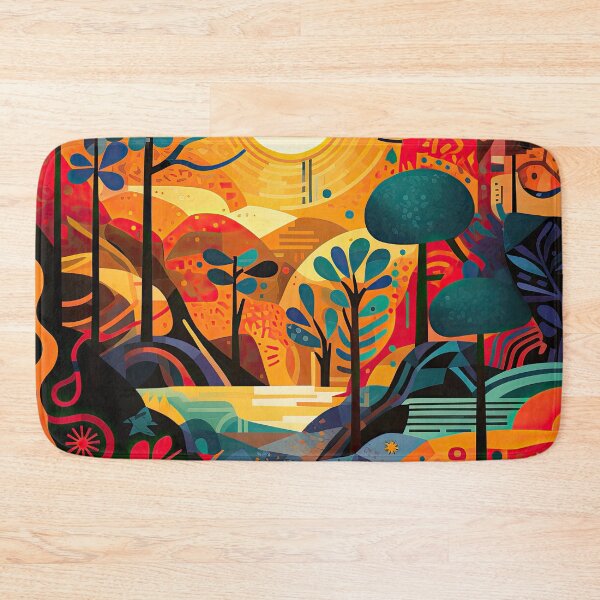 Item preview, African Jungle Bauhaus Design designed and sold by ArtificialGenes.