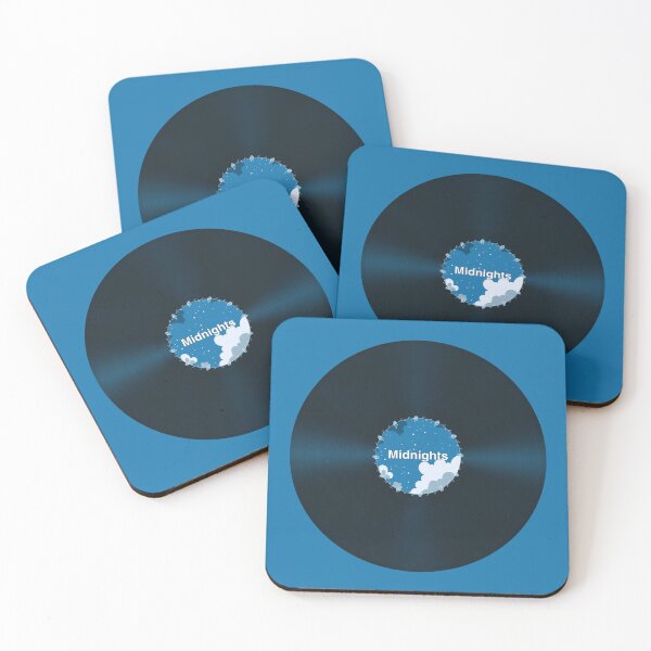 Item preview, Midnights Blue Nightsky Stars and Clouds Vinyl Design designed and sold by doria-photos.