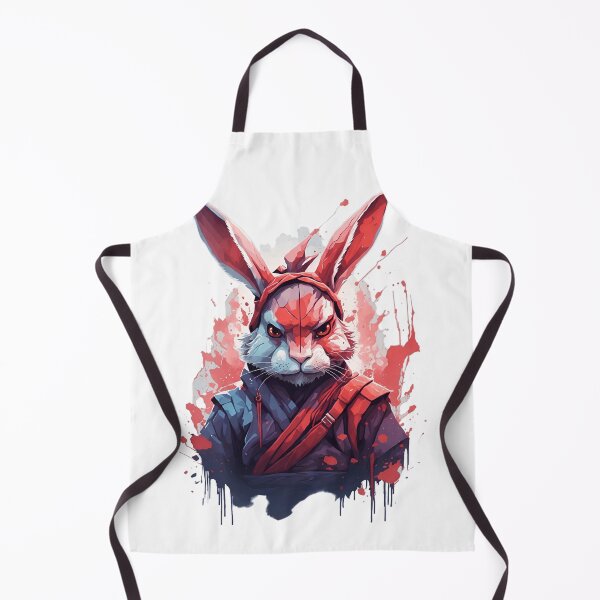 Item preview, Rabbit ninja imperial warrior 10 designed and sold by RabbitPrints.
