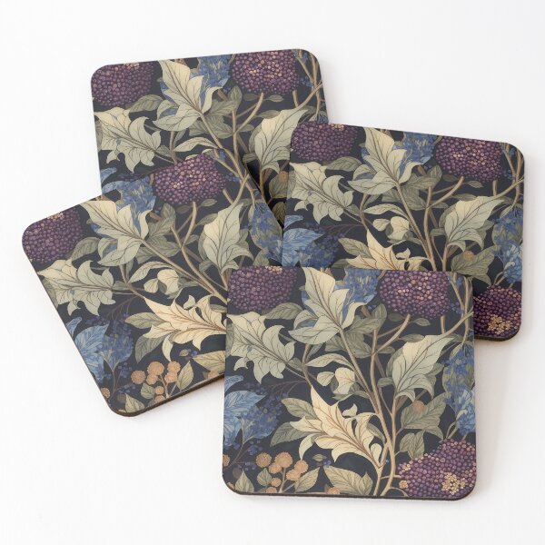 Item preview, Majestic Beautyberry, William Morris Style designed and sold by NouveauEra.