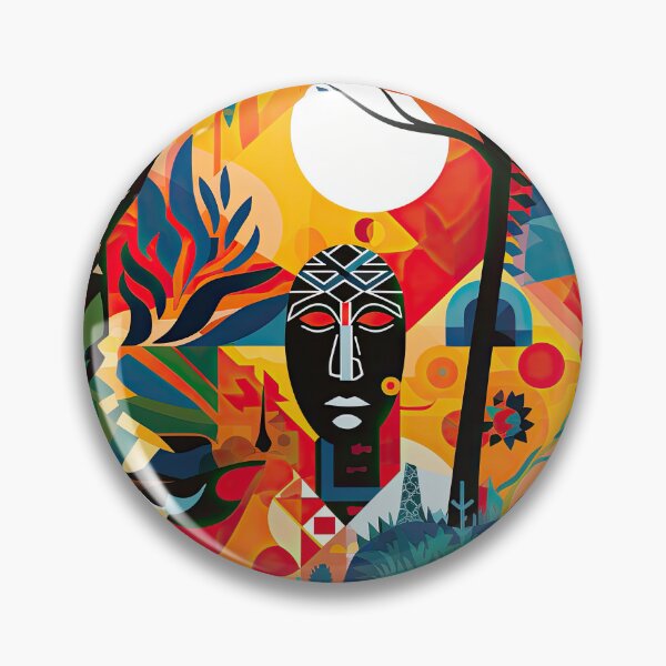 Item preview, African Jungle Bauhaus Design designed and sold by ArtificialGenes.