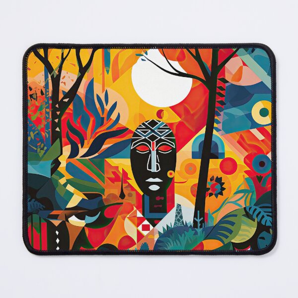 Item preview, African Jungle Bauhaus Design designed and sold by ArtificialGenes.