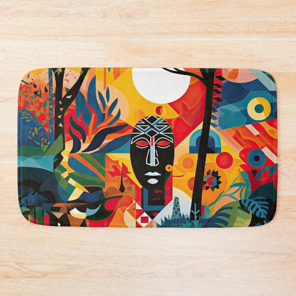 Item preview, African Jungle Bauhaus Design designed and sold by ArtificialGenes.