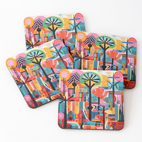 Item preview, African Jungle Bauhaus Design designed and sold by ArtificialGenes.