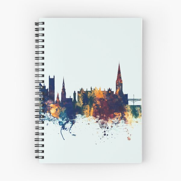 Item preview, Exeter England Skyline designed and sold by ArtPrints.