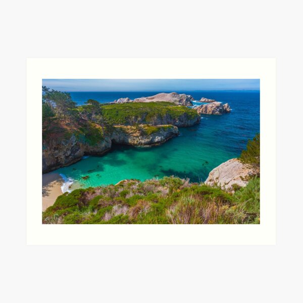 Big Sur Point Lobos State Park China Beach Art Print