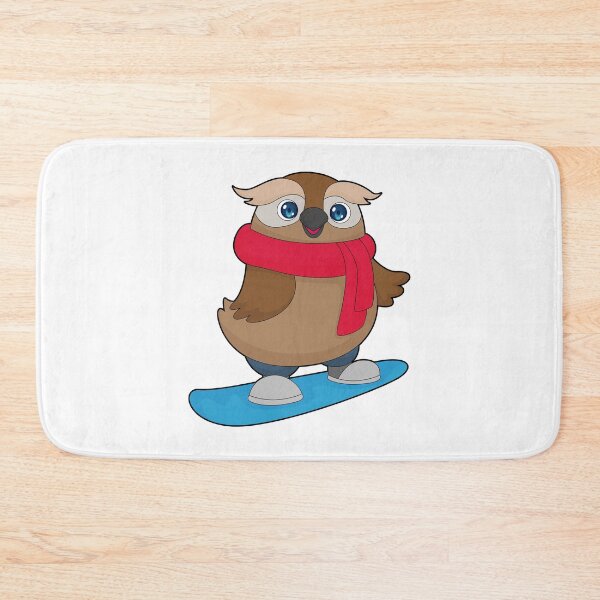 Item preview, Owl Snowboard Winter sports designed and sold by Snabdesign84.
