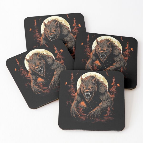 Item preview, HALLOWEEN WEREWOLF VINTAGE STYLE 3 designed and sold by justyna-s28.