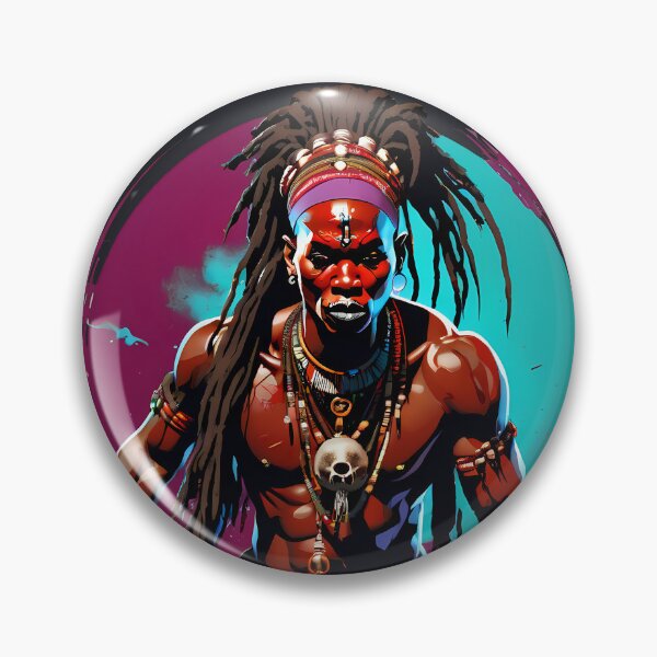 Item preview, African warrior designed and sold by TaevasDesign.