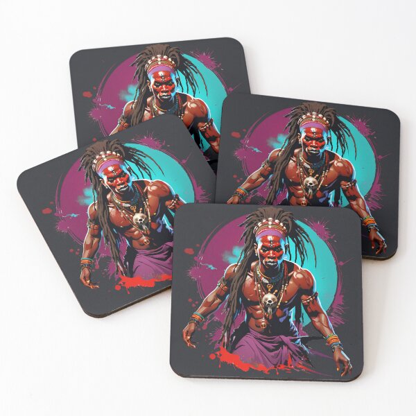 Item preview, African warrior designed and sold by TaevasDesign.