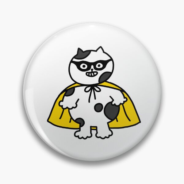 Item preview, a Cat wearing a cape and an eye mask designed and sold by superbaechoo.