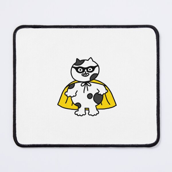 Item preview, a Cat wearing a cape and an eye mask designed and sold by superbaechoo.