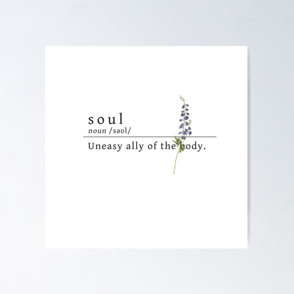 Item preview, soul definition designed and sold by bubblytonks.