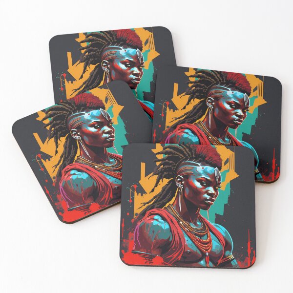 Item preview, African warrior designed and sold by TaevasDesign.