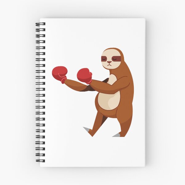 Item preview, When the Lazy Sloth Takes Up Boxing designed and sold by thespecialtyhub.