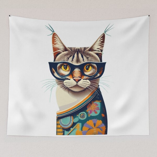 Item preview, Elegant cat designed and sold by Beyond The Veil.