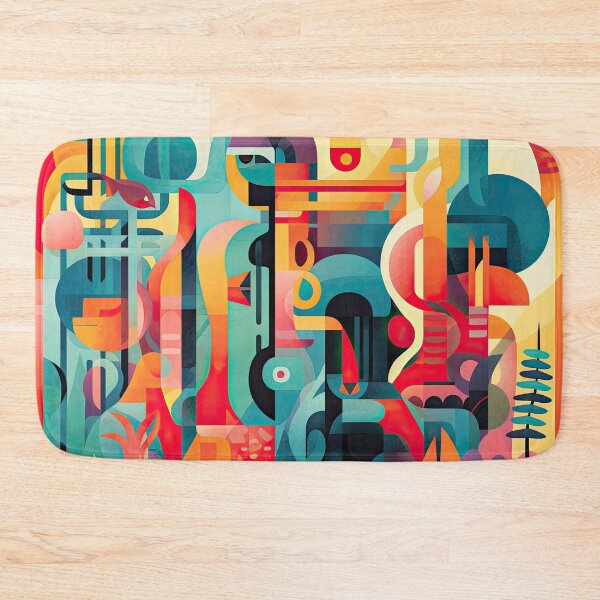 Item preview, African Jungle Bauhaus Design designed and sold by ArtificialGenes.