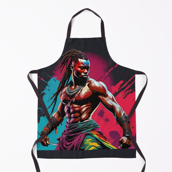 Item preview, African warrior designed and sold by TaevasDesign.