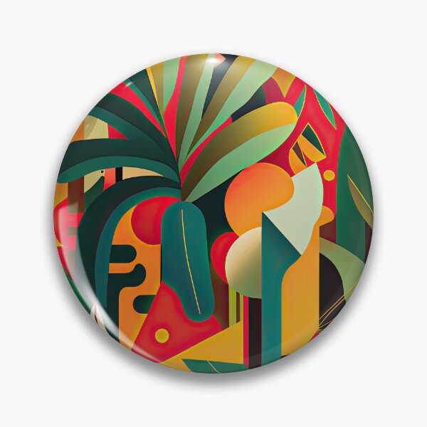 Item preview, African Jungle Bauhaus Design designed and sold by ArtificialGenes.