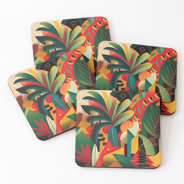 Item preview, African Jungle Bauhaus Design designed and sold by ArtificialGenes.