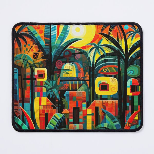 Item preview, African Jungle Bauhaus Design designed and sold by ArtificialGenes.