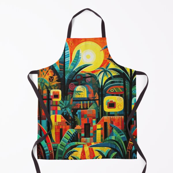 Item preview, African Jungle Bauhaus Design designed and sold by ArtificialGenes.