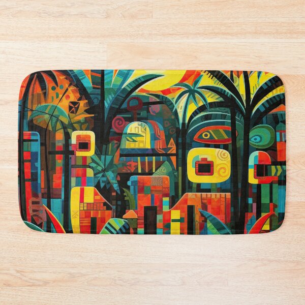 Item preview, African Jungle Bauhaus Design designed and sold by ArtificialGenes.
