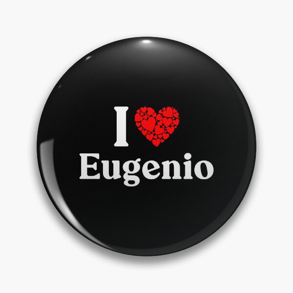 Item preview, Eugenio Heart - I Love Eugenio designed and sold by MiraclePitts.