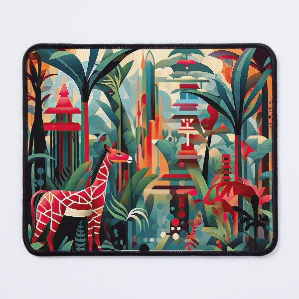 Item preview, African Jungle Bauhaus Design designed and sold by ArtificialGenes.