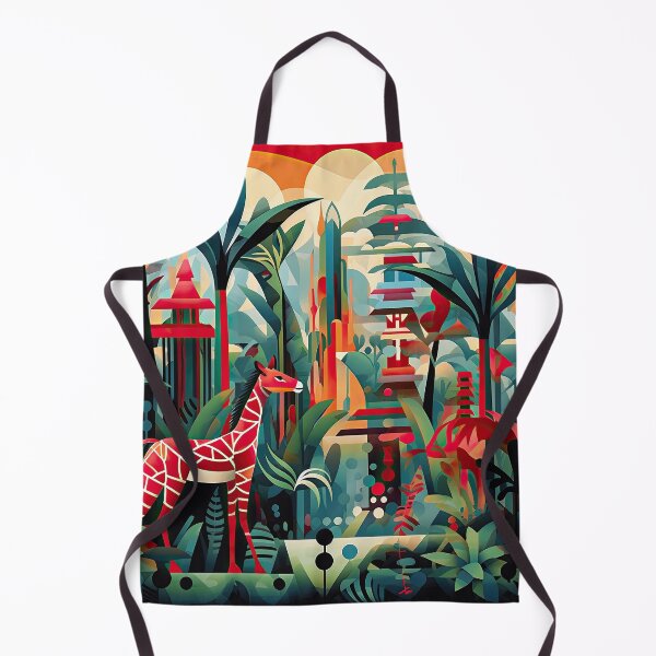 Item preview, African Jungle Bauhaus Design designed and sold by ArtificialGenes.