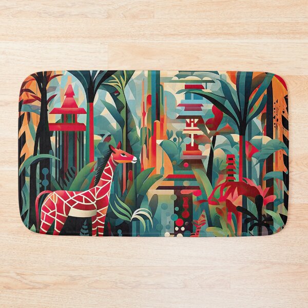 Item preview, African Jungle Bauhaus Design designed and sold by ArtificialGenes.