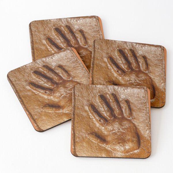 Item preview, Childs hand print on a tile designed and sold by Dalyndigital Photography.