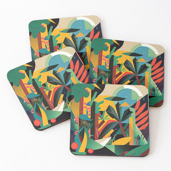 Item preview, African Jungle Bauhaus Design designed and sold by ArtificialGenes.