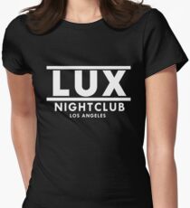LUX (White) Women's Fitted T-Shirt