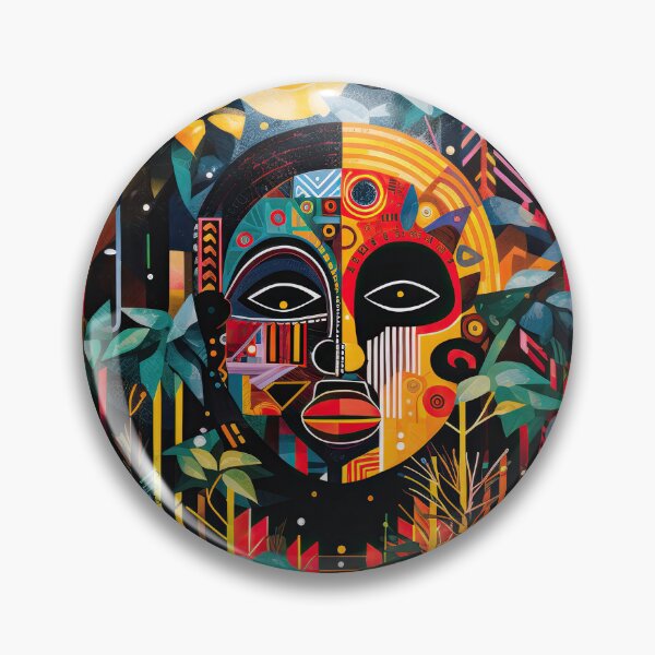 Item preview, African Jungle Bauhaus Design designed and sold by ArtificialGenes.