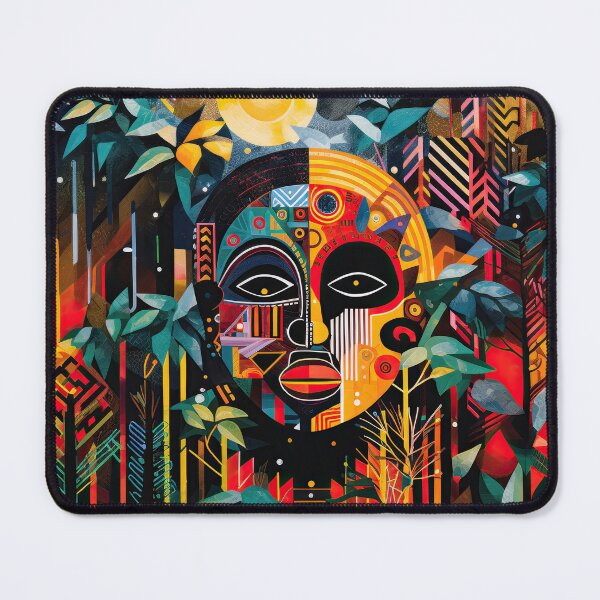 Item preview, African Jungle Bauhaus Design designed and sold by ArtificialGenes.