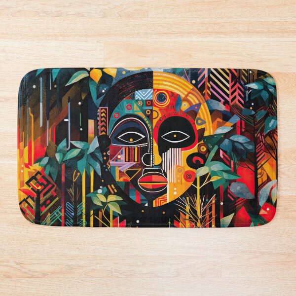 Item preview, African Jungle Bauhaus Design designed and sold by ArtificialGenes.