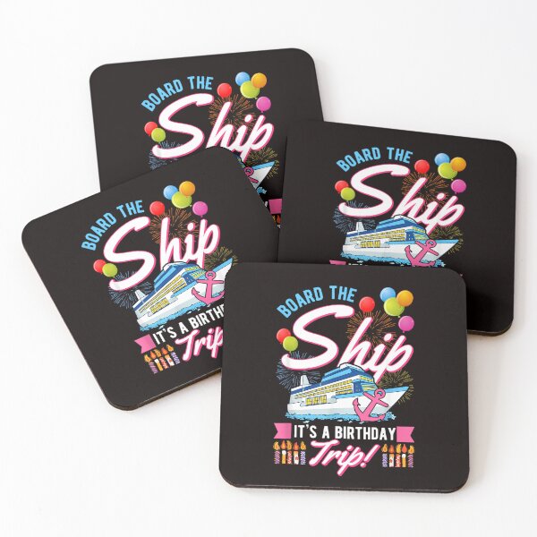 Item preview, Board The Ship - It's A Birthday Trip Cruise Cruising Vacation designed and sold by lentesverox.