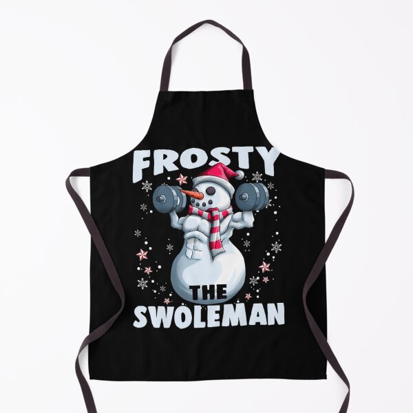 Item preview, Frosty the Swoleman Funny Weightlifting Fitness Christmas designed and sold by DavidGumbies.