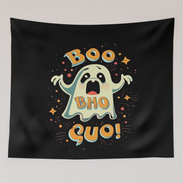 Item preview, Boo, Halloween Ghost, Spooky cute Ghost, Fall Autumn Design designed and sold by MorielleKC.
