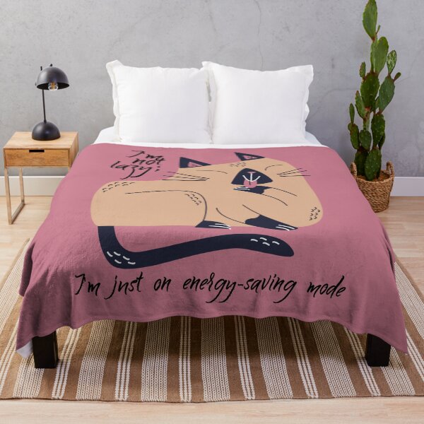 Item preview, I'm not lazy; I'm just on energy-saving mode designed and sold by CatCoconut-Art.