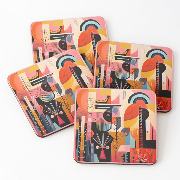 Item preview, African Jungle Bauhaus Design designed and sold by ArtificialGenes.
