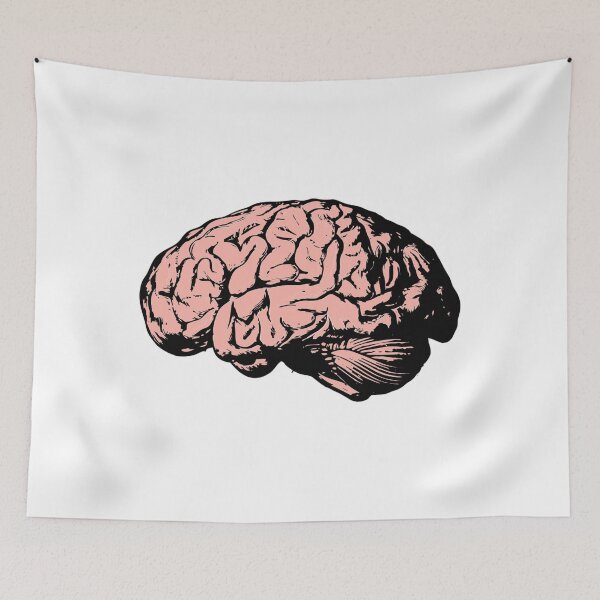 Item preview, Big Pink Brain designed and sold by obviouslogic.