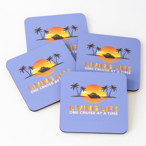 Item preview, Funny Cruise Ship Living Life One Cruise At A Time  designed and sold by lentesverox.