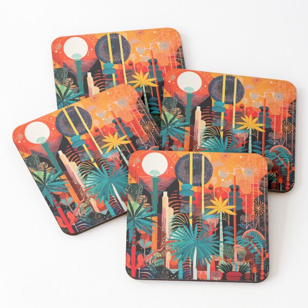 Item preview, African Jungle Bauhaus Design designed and sold by ArtificialGenes.