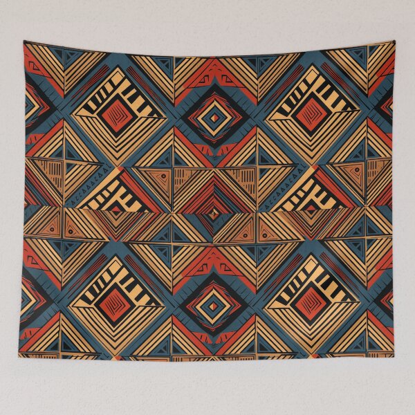 Item preview, African Material Art designed and sold by Myra365Art.