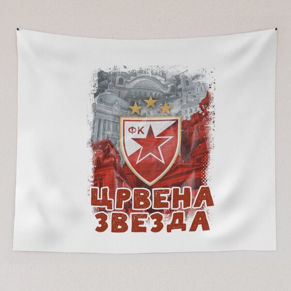 Item preview, GRB Delije Sever Crvena Zvezda Beograd * Red Star Belgrade Serbia ULTRAS 1989 designed and sold by Naumovski.