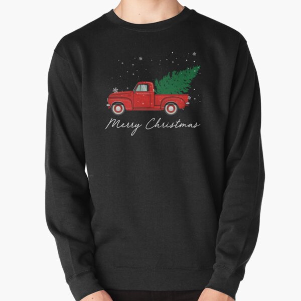 Red clearance truck sweatshirt