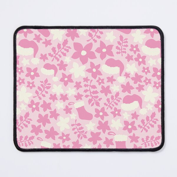 Item preview, Pink Boho Christmas Cabincore Floral Pattern designed and sold by blomastudios.