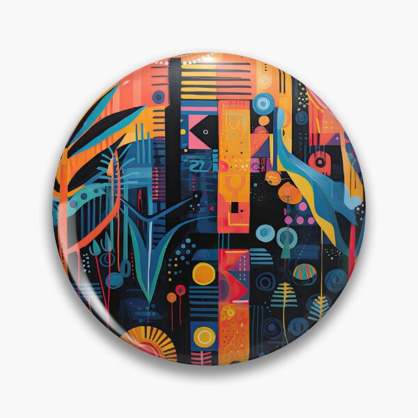 Item preview, African Jungle Bauhaus Design designed and sold by ArtificialGenes.